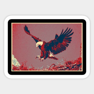 Eagle Flight 1 Sticker